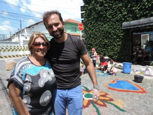 Rodrigo e sua mãe, Berenice Câmara, ensinam uma tradição familiar