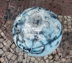 Uma das 145 esferas fotografadas por Philip