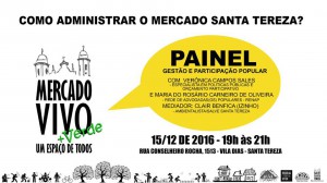 Painel debate Mercado de Santa Tereza